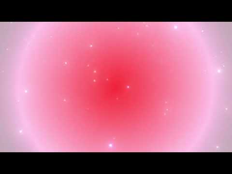 Pink Sunset Aesthetic Gradient Radial Background Screensaver & Fairy Dust for Wallpaper