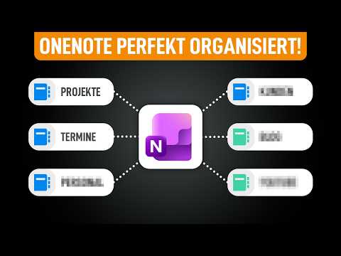 💡 OneNote: Die optimale Notizbuch-Struktur (beruflich & privat)