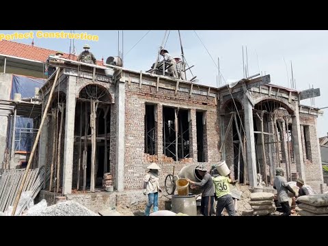 We Built Walls And Poured Concrete Ceilings For The Complete 170m2 Giant House