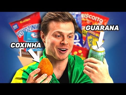 Trying Brazilian Snacks (first time)