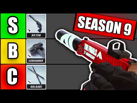 I Tried and Ranked EVERY Weapon in Season 9 of The Finals