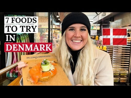 Denmark Food Tour - 7 Foods You HAVE To Try in Copenhagen (Americans Try Danish Food)