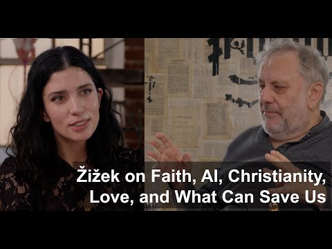 Slavoj Žižek Visits Riot Studio to Discuss Faith, AI, Christianity, Love, and What Can Save Us