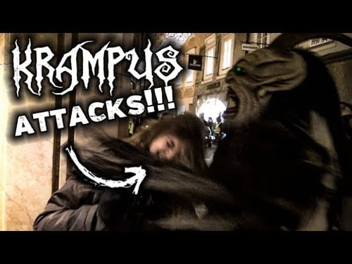Krampus Run 2018 | ATTACKS AT KRAMPUSLAUF | Salzburg, Austria
