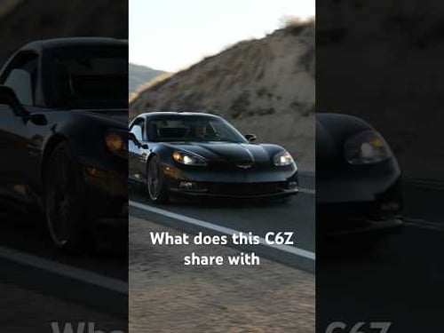 Corvette and Ferrari Enzo have in common?? #corvette #ferrari #corvettez06