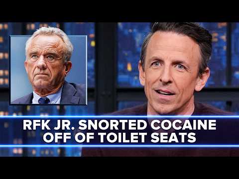 RFK Jr. Admits to Snorting Cocaine Off of Toilet Seats