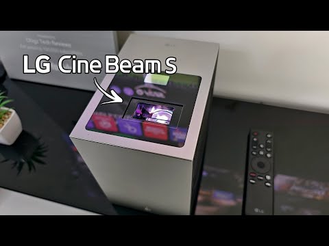 LG CineBeam S – Next-Gen 4K UST Mini Projector for Epic Home Theatre Setup!