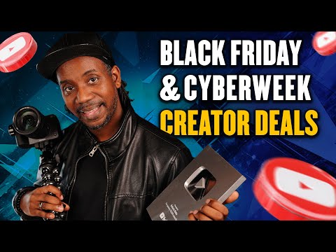 Best Cyberweek Deals for Creators!
