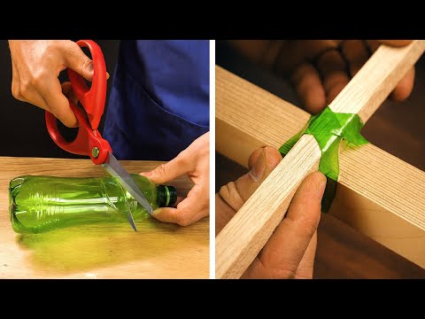 DIY Home Fixes with OLD Plastic Bottles fo Busy Ones 🔨