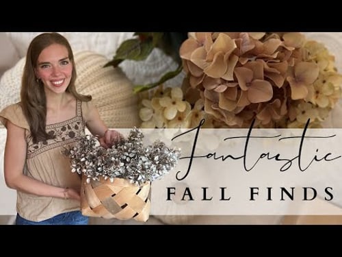 Thrifted & Antique Fall Decor Finds | Affordable Cozy Home Styling