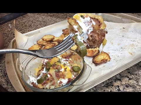 Loaded Smashed Potatoes