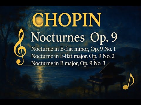 CHOPIN – Nocturnes Op. 9 (No. 1, 2 & 3) | Classical Music for Study & Relaxation
