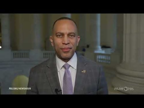 Leader Jeffries on PBS NewsHour