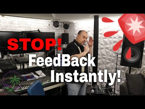 How to Stop Feedback on your Speaker from your Microphone