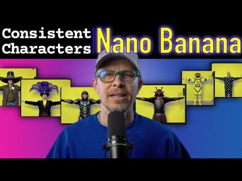 Consistent Characters with Nano Banana | T-Poses, Outfits & Storytelling