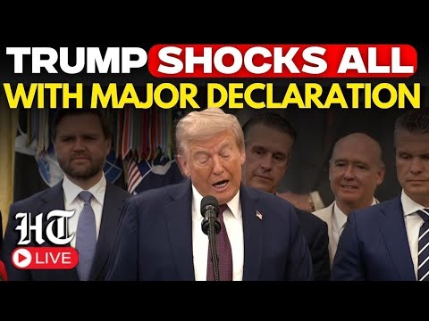 Donald Trump Speech LIVE | Trump Makes Very Big Announcement | Trump Latest News LIVE | US News LIVE