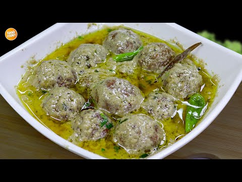 Afghani Malai Kofta Gravy Recipe, Mutton Kofta Gravy Recipe by Samina Food Story
