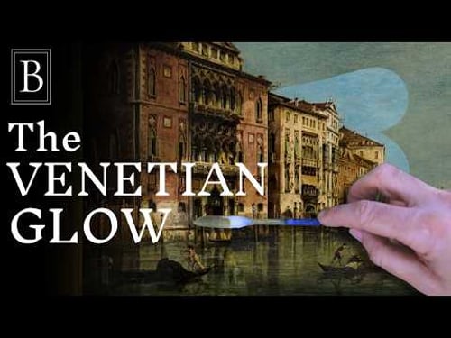 Cleaning a 160 Year Old Venetian Painting (by an Artist Restorer)