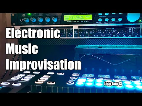 Sequencing and Improvising Music Live with my Keyboard