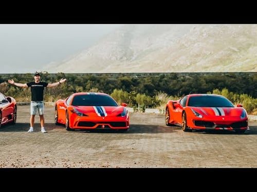 Ferrari 458 Speciale vs. Ferrari 488 Pista in South Africa / The Supercar Diaries
