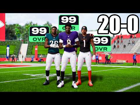Adding a 99 OVR Until I Go 20-0!