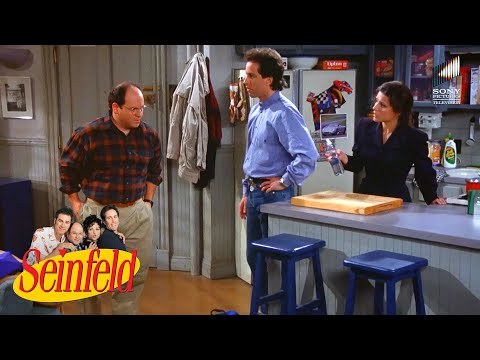 The Insecurity & George Pees in the Shower | Seinfeld