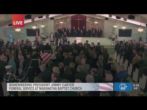 Jimmy Carter's final funeral in Plains | Full service