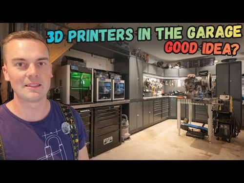 Building the Ultimate 3D Printing Workstation in my Garage