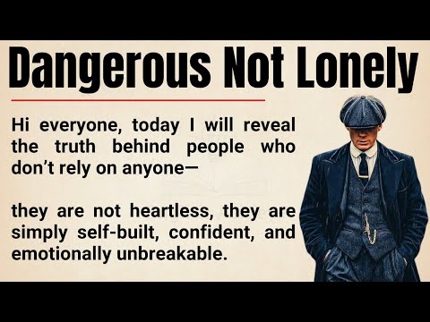 Dangerous Not Lonely đ„ || Why the Man Who Needs No One Becomes a Giant in Society || Graded Reader â