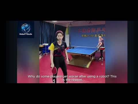 Сяо Хань. Топспин справа. Сила - не наш метод.