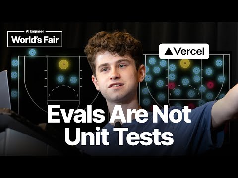 Evals Are Not Unit Tests — Ido Pesok, Vercel v0