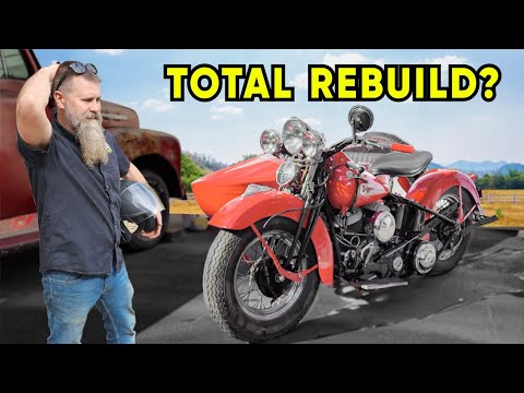 Can We Save this Flooded Harley Flathead Sitting 10 Years?