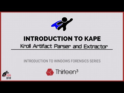 Introduction to KAPE