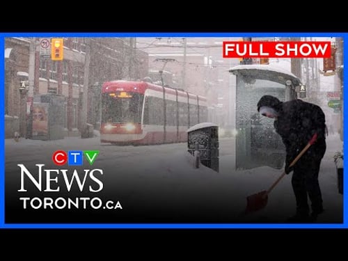 50 cm is the biggest single-day snowstorm in Toronto | CTV News Toronto at Noon for Jan. 26, 2026