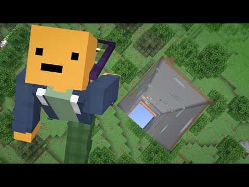 Trying To Beat Minecraft, But Damage Deletes Chunks