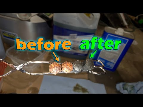 Blackening Bolts with Common Chemicals | Black Oxide Finish