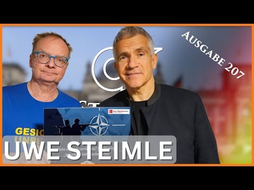 FriedensNATO / Steimles Aktuelle Kamera / Ausgabe 207 / Zu Gast: Matthias Berger