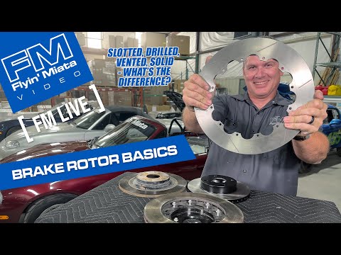 Brake Rotor Basics with Keith Tanner (FM Live)
