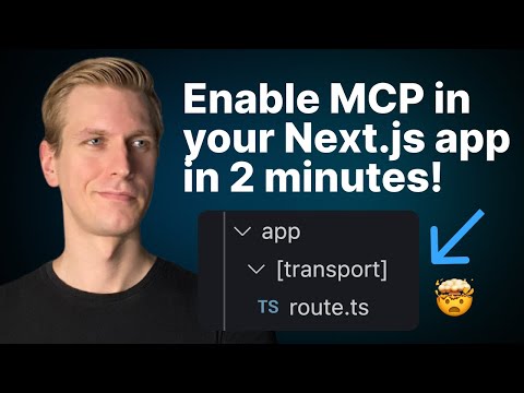 Build Next.js MCP - Your Website & MCP-Server In 1 App!