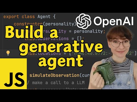 Build a generative agent with JavaScript and OpenAI