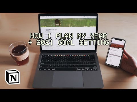 💭 HOW I PLAN MY YEAR (Using Notion)