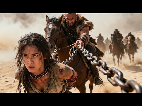 Kung Fu Movie!The bound slave girl is the strongest expert, breaks her chains and slaughters enemie