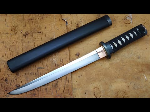 Knife Making - Japanese Tanto (from old file)