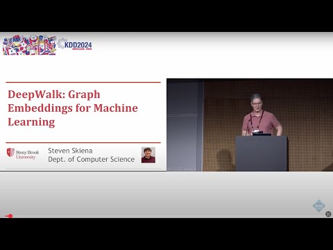 KDD2024 - DeepWalk: online learning of social representations