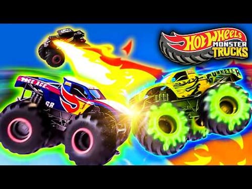 Destruction Challenges for the Hot Wheels Monster Trucks! 2 HRS
