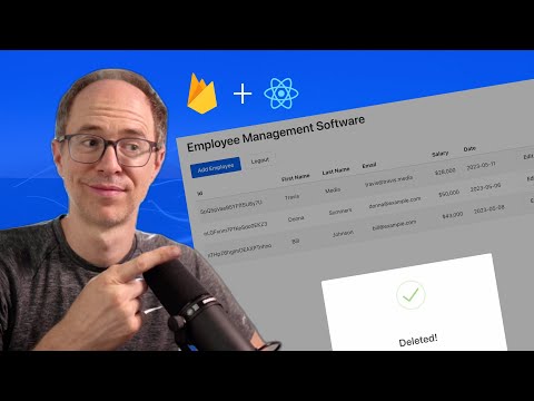 Using Cloud Firestore For Your REACT Backend 2023 | CRUD App