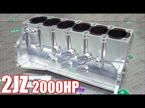2000HP Supra Billet 2JZ Engine Build - Bulletproof 2JZ for Streetable Supra!