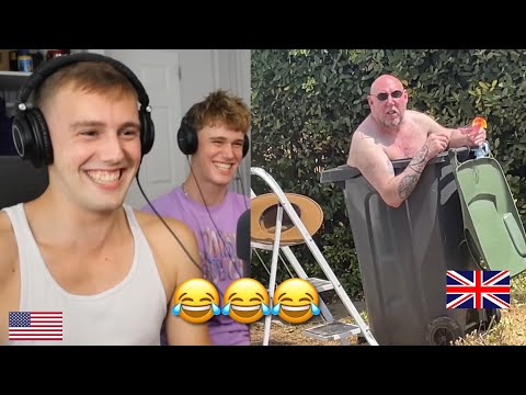 Who Is This Guy??! | Americans React to Funniest British Videos!
