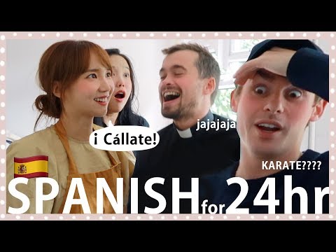 We Spoke ONLY In Spanish For 24 Hours..and this was their reactions🇪🇸🇲🇽