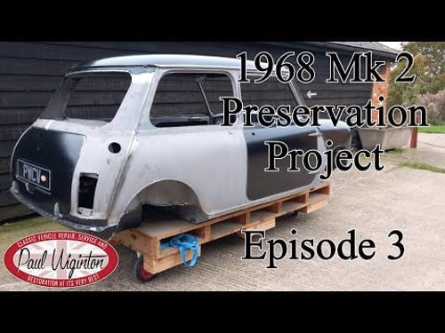 Preserving As Much Original Metal as Possible & Crash Repairs on a 1968 Mk 2 Mini Restoration | Ep 3